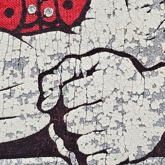 Vintage 1990 LEGION OF DOOM Road Warriors WWF T- Shirt Hawk & Animal Wrestling - Picture 10 of 16